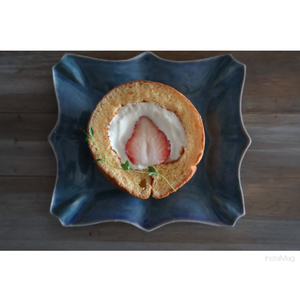 いちごのロールケーキ