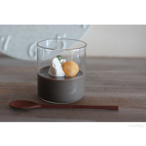 黒豆シロップのプリン
