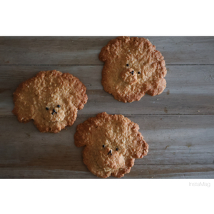 ワンちゃんのオートミールクッキー