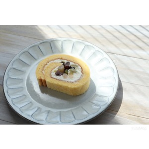 かのこ豆のロールケーキ